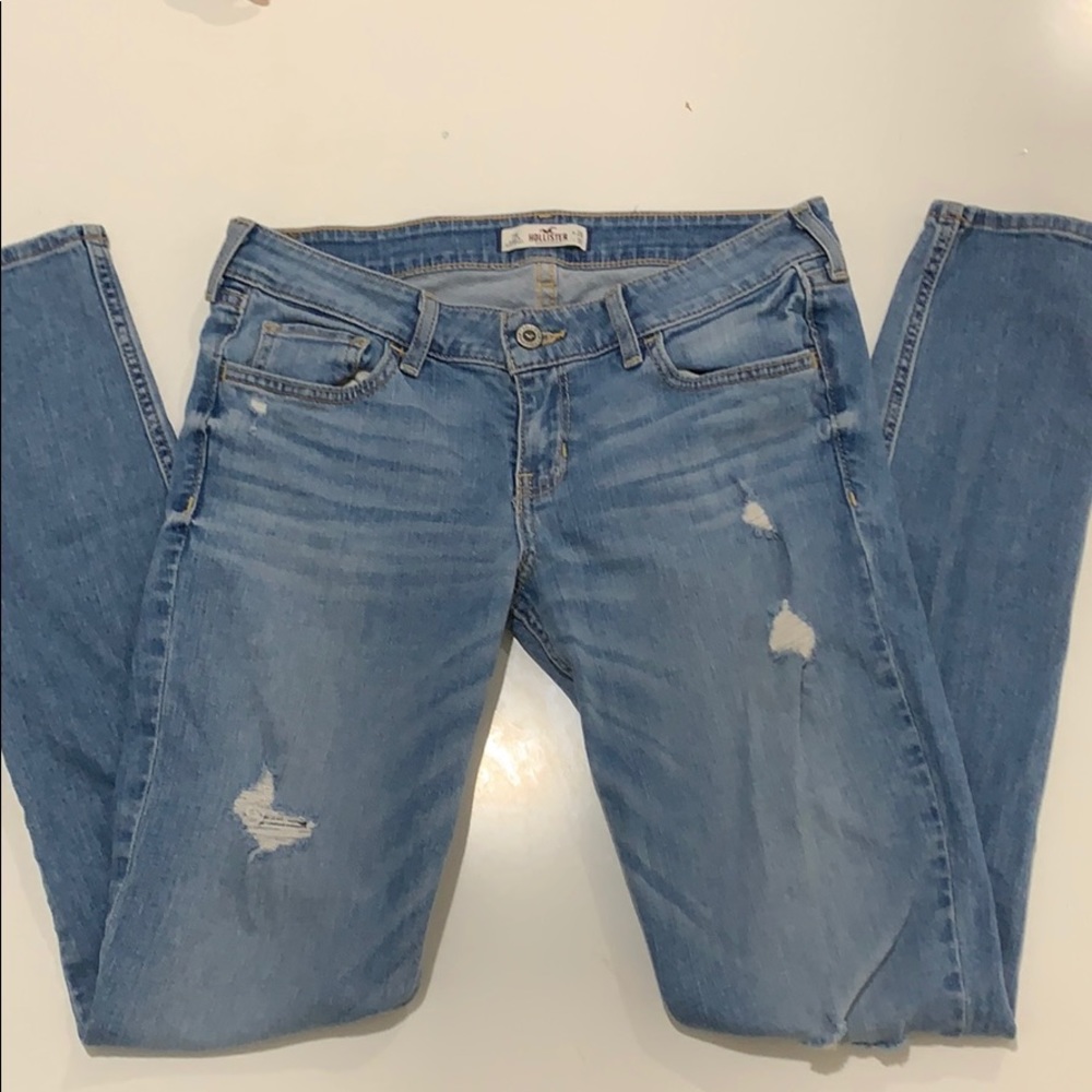 Hollister Distressed Skinny Jeans